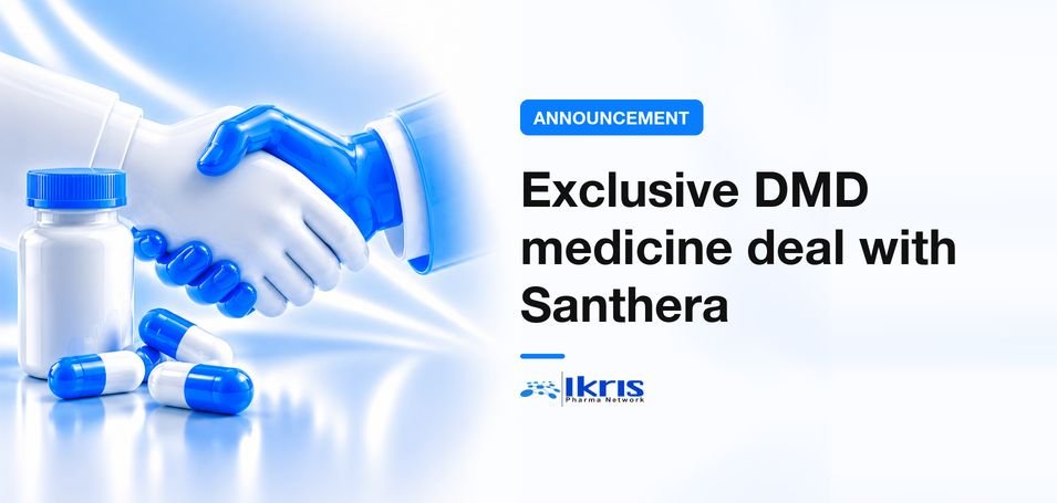Ikris Pharma Signs Exclusive DMD Medicine Deal with Santhera
